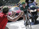 Thomas Voeckler na cestě k triumfu v 16. etapě Tour de France. Thomas Voeckler na cestě k triumfu v 16. etapě Tour de France.