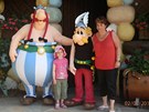 Barunka a jej� maminka v Asterix parku