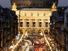 Pařížská Opera v noci Pařížská Opera v noci