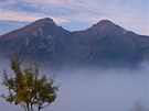 �diarska vidla (vlevo) a Havran od �diaru