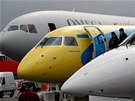 V britském Farnborough vrcholí aerosalon. V britském Farnborough vrcholí aerosalon.