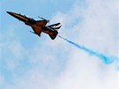 V britském Farnborough vrcholí aerosalon. Korejská stíhačka T50B. V britském Farnborough vrcholí aerosalon. Korejská stíhačka T50B.