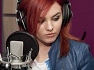 Ewa Farna p�i nahr�van� p�sn� �estej p�d k seri�lu Gympl