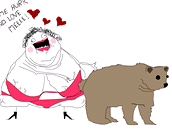 Inmanova karikatura, údajně znázorňující matku právníka Carreona. Inman tuto Inmanova karikatura, údajně znázorňující matku právníka Carreona. Inman tuto