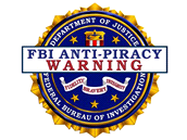 Protipirátské logo FBI Protipirátské logo FBI