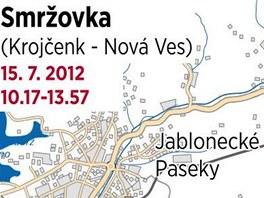 V ned�li uzav�e Rally Bohemia silnici mezi obcemi Velk� Hamry, Nov� Ves nad