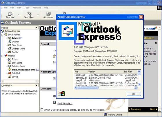 Outlook Express Email Download For Windows 8