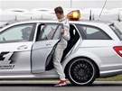 PR�V� P�IJEL TAX�K. Michael Schumacher se letos p�iv�tal s dom�c�m publikem