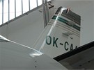 Detail ocasu kalibra�n� cessny s ant�nami
