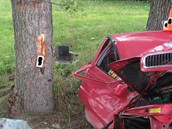 Mladá žena zemřela na Písecku po nárazu do stromu. Mladá žena zemřela na Písecku po nárazu do stromu.