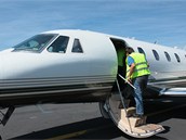 Cessna je p�ipravena k dal��mu m��ic�mu letu
