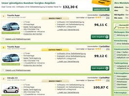 Nejlevn�j�� nab�dka n�meck�ho serveru billiger-mietwagen.de pro Barcelonu na...
