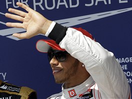 SLUNCE MI NEVAD�. Lewis Hamilton ovl�dl v Ma�arsku kvalifikaci Velk� ceny
