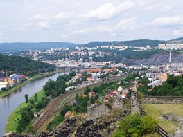 Ústí nad Labem ze Střekova Ústí nad Labem ze Střekova