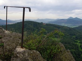 Krkavčí skála na úbočí Varhoště Krkavčí skála na úbočí Varhoště