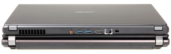 Acer - zadní strana Acer - zadní strana