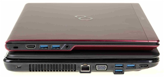 Fujitsu - levá strana Fujitsu - levá strana