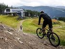 Freeride u horn� stanice Hromovky