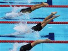 Start plaveck�ho z�vodu na 400 metr� polohov� (29. �ervence 2012)