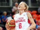 Basketbalistka Kate�ina Barto�ov� po prohran�m utk�n� s Tureckem (30. �ervence
