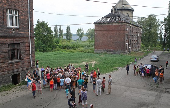 Romské ghetto Pednádraí v Ostrav-Pívozu.