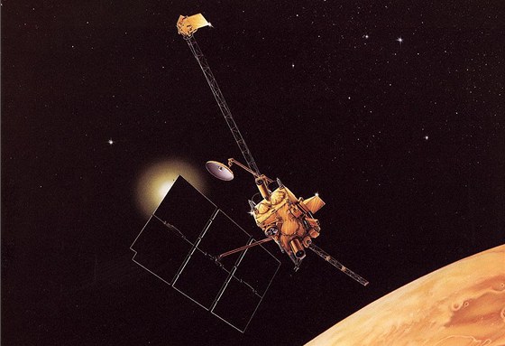 Mars Observer, tunov� sonda ztracen� v roce 1983, t�i dny p�ed vstupem na