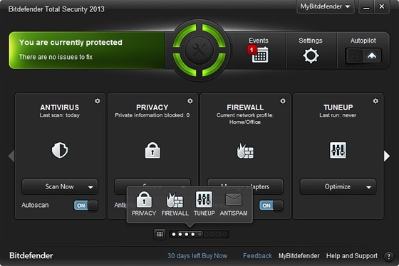 Bitdefender Total security 2013