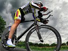 V�le nevzdat to a odhodlání vít�zit. Jednonohý cyklista Michal Stark toho