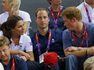 Na v�t�inu sportovních utkání chodí ve trojici. Princ Harry si s bratrem a jeho...