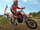 Antonio Cairoli p�i Velk� cen� �esk� republiky v motokrosu v Lokti.