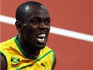 V�T�Z. Jamaj�an Usain Bolt ovl�dl olympijsk� fin�le dvoustovky. 