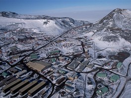 Pol�rn� stanice McMurdo na Antarktid� 