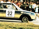 Leo Pavlík se škodou na Barum rallye v roce 1977. Leo Pavlík se škodou na Barum rallye v roce 1977.