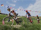 ODPO�INEK NA DRUHÉM MÍST�. Jaroslav Kulhavý byl na olympijský závod skv�le...