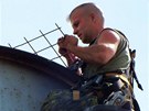 Pracovn�ci z�chrann� stanice �ivo�ich� zabezpe�ili nebezpe�n� pr�duch...
