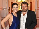 G�bina Party�ov� a jej� man�el Josef Kokta 