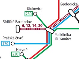 Zm�ny v pra�sk� MHD od 1. z��� 2012 - Barrandov a Slivenec