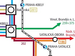 Zm�ny v pra�sk� MHD od 1. z��� 2012 - Kbely a Satalice