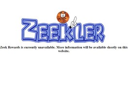Str�nky Zeekler.com jsou nep��stupn�.
