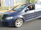 VYD̊EN� V�RAZ. Ond�ej Balv�n pr� zvl�d� auto�kolu s p�ehledem, ��astn� se v�ak