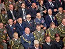 Poh�eb armádního generála Tomá�e Sedlá�ka na Vítkov� (4. zá�í 2012, Praha)