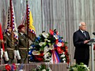 Poh�eb armádního generála Tomá�e Sedlá�ka na Vítkov� (4. zá�í 2012, Praha)