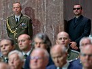 Poh�eb armádního generála Tomá�e Sedlá�ka na Vítkov� (4. zá�í 2012, Praha)