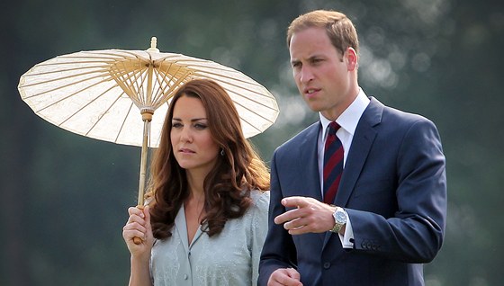 Kate a William jsou pr�v� na cest� po D�ln�m v�chod�.