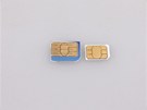 Nov� nano SIM karta v redakci Mobil.cz