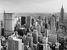 Pohled z Top of The Rock k jihu. Krom� obligátního Empire State Building si...