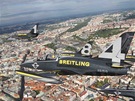 Breitling stíhačky nad Prahou. Albatros L-39 Breitling stíhačky nad Prahou. Albatros L-39