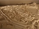 Ob sdrov model zobrazujc podobu Olomouce v 18. stolet.