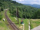 �eleznice stoup� na hlavn� karpatsk� h�eben. 