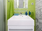 Dla�ba a obklady v byt� jsou od firmy Villeroy & Bosch.